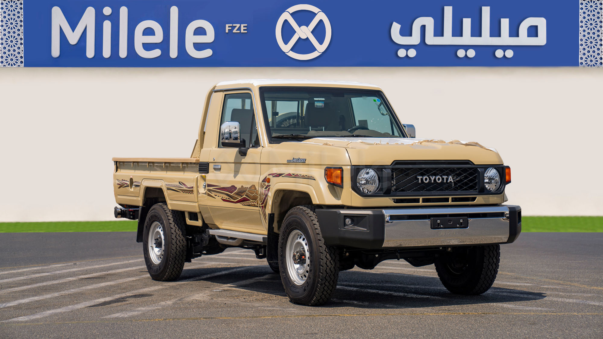 
(LHD) TOYOTA LC79SC 2.8D MT MY2025 – BEIGE full									