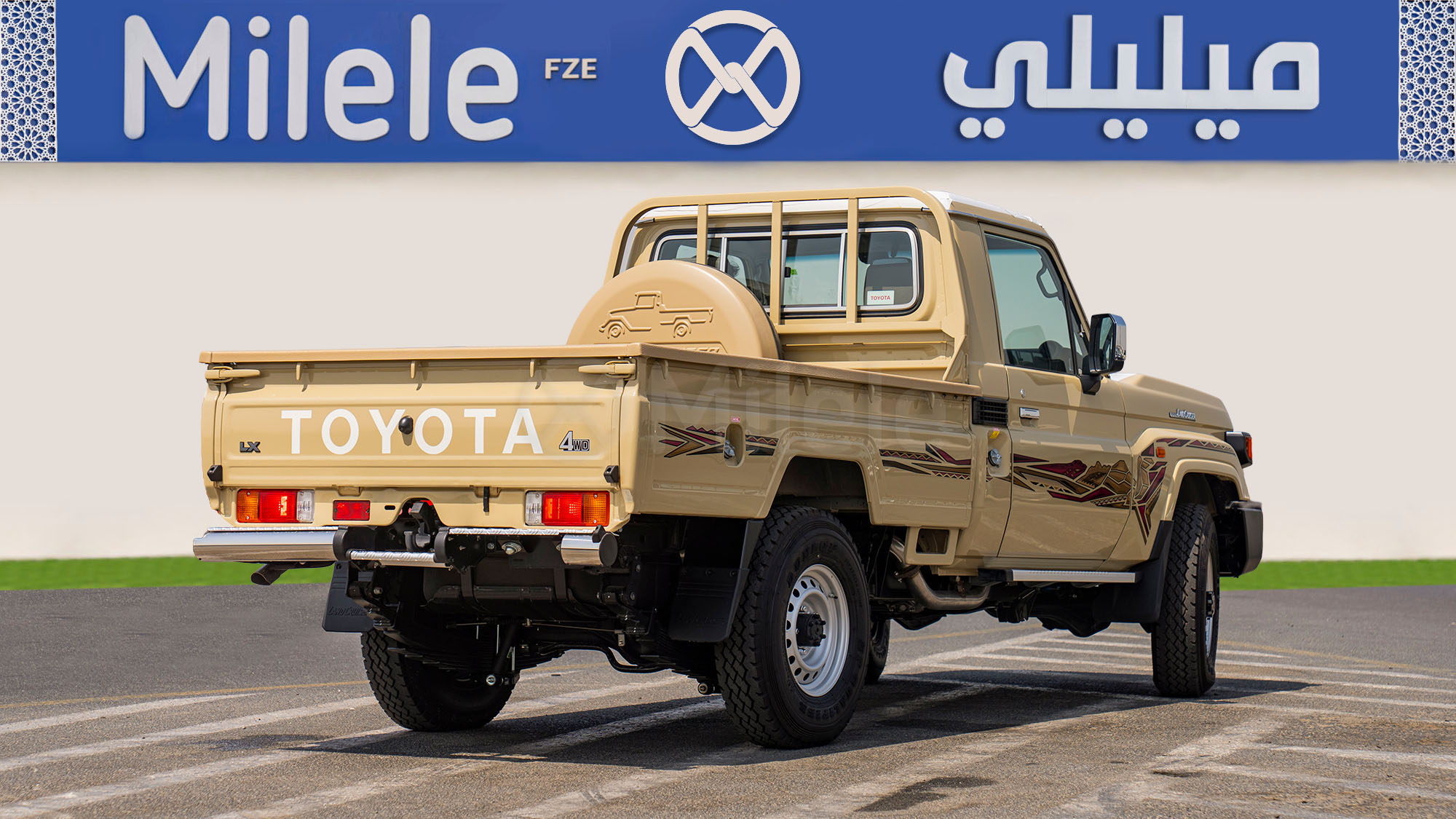 
(LHD) TOYOTA LC79SC 2.8D MT MY2025 – BEIGE full									