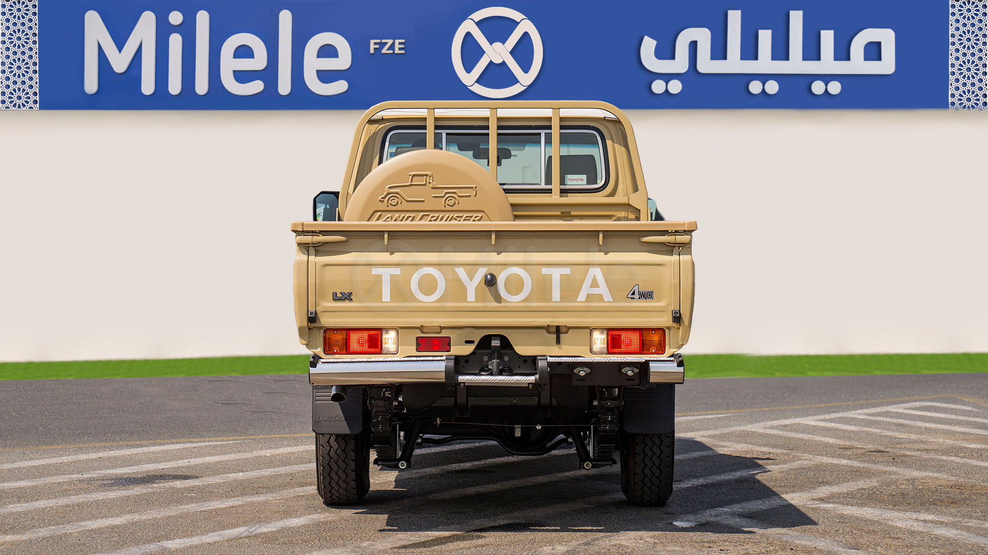 
(LHD) TOYOTA LC79SC 2.8D MT MY2025 – BEIGE full									