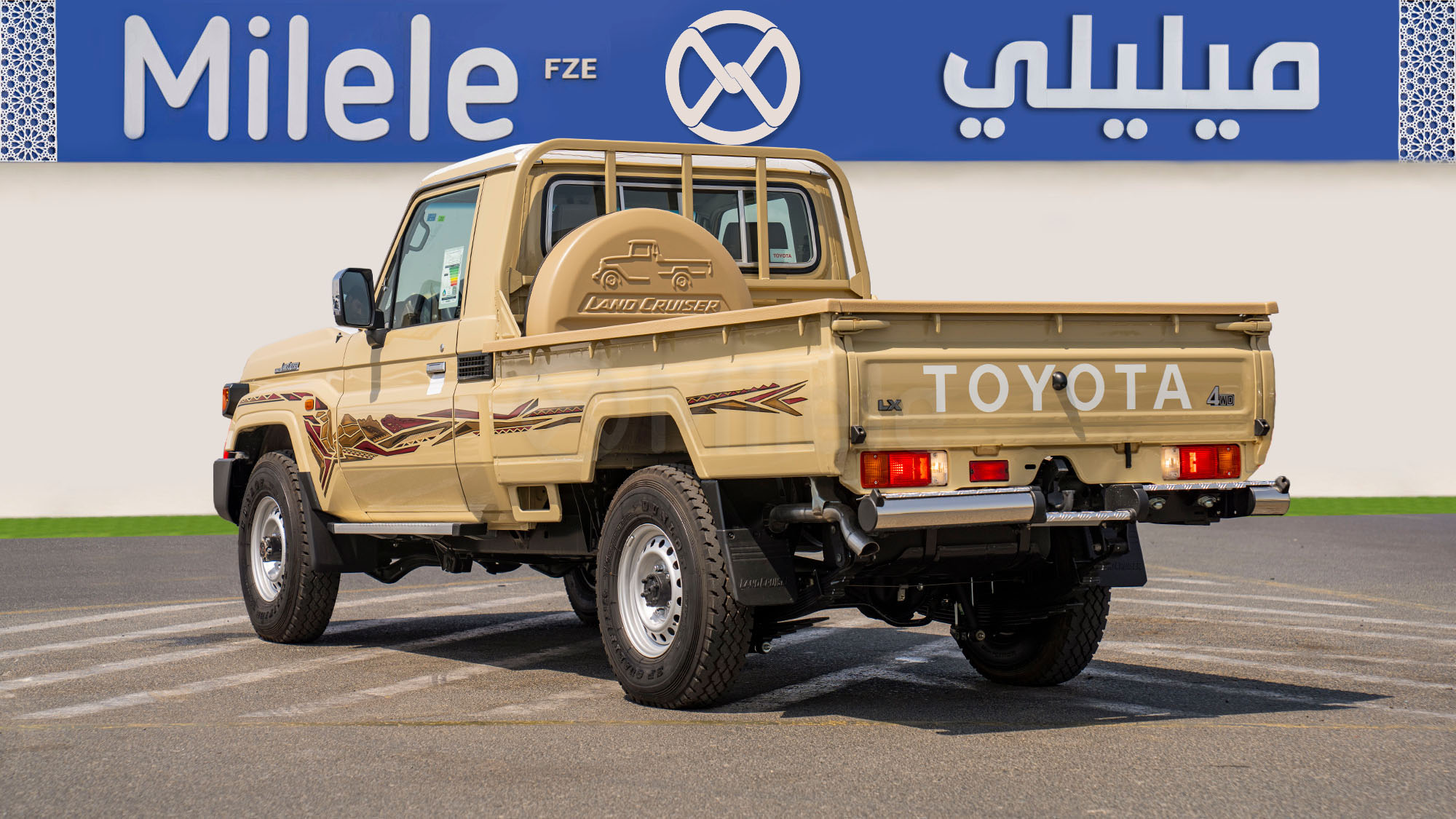 
(LHD) TOYOTA LC79SC 2.8D MT MY2025 – BEIGE full									