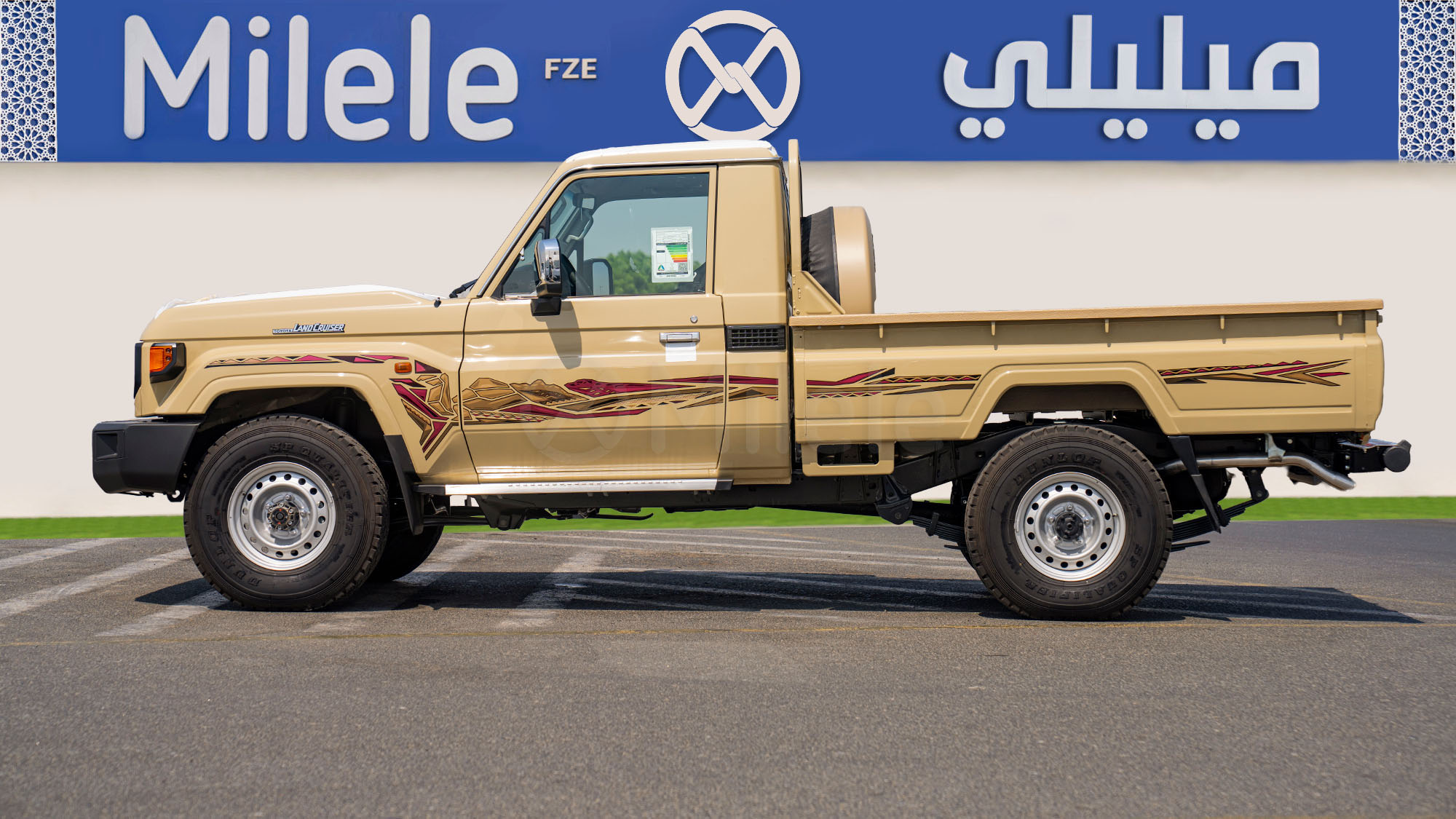 
(LHD) TOYOTA LC79SC 2.8D MT MY2025 – BEIGE full									
