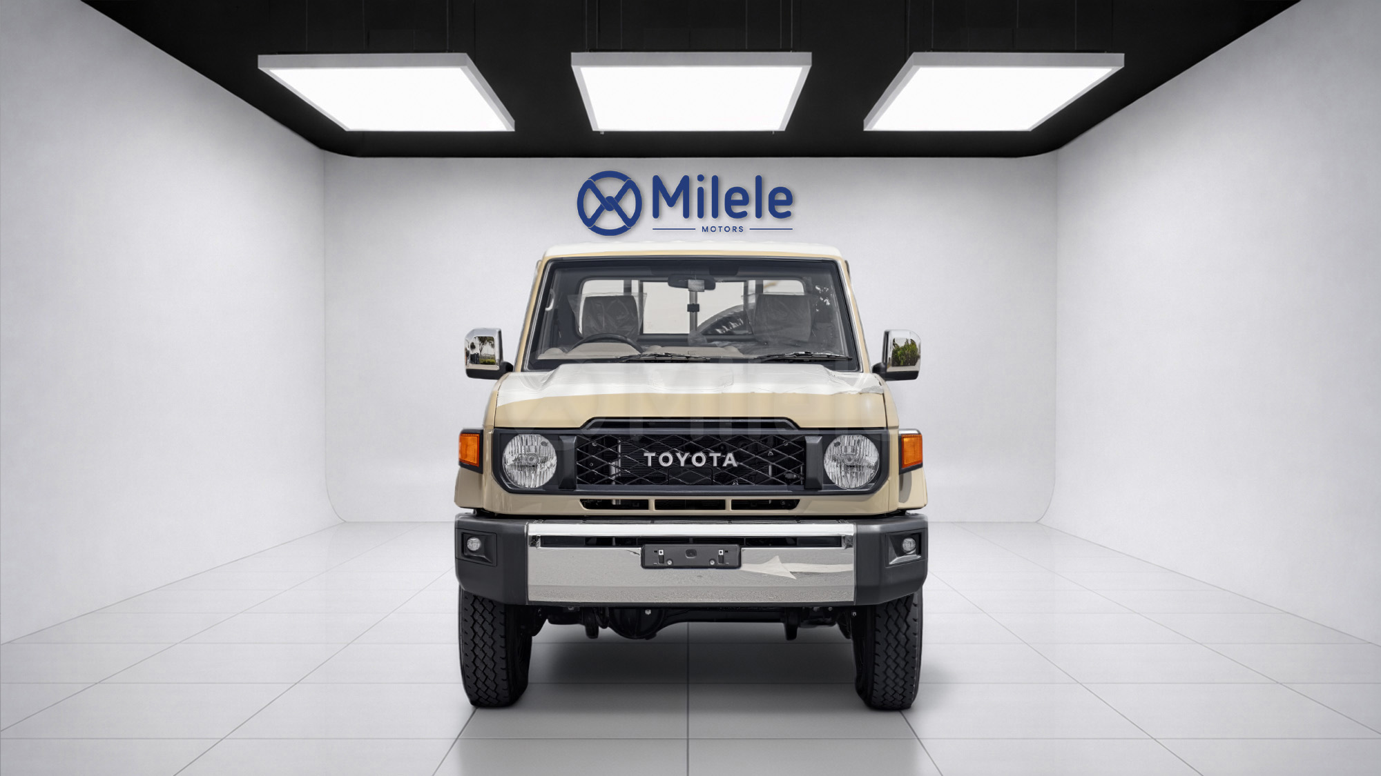 
(RHD) TOYOTA LC79SC 2.8D MT 4X4 TO CONVERSION MY2025 – BEIGE full									