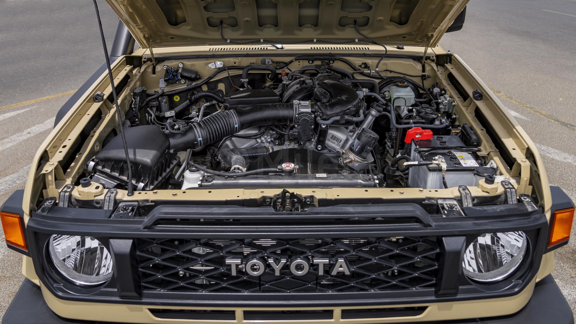 
(LHD) TOYOTA LC79SC 4.0P MT 4X4 MY2025 – BEIGE full									