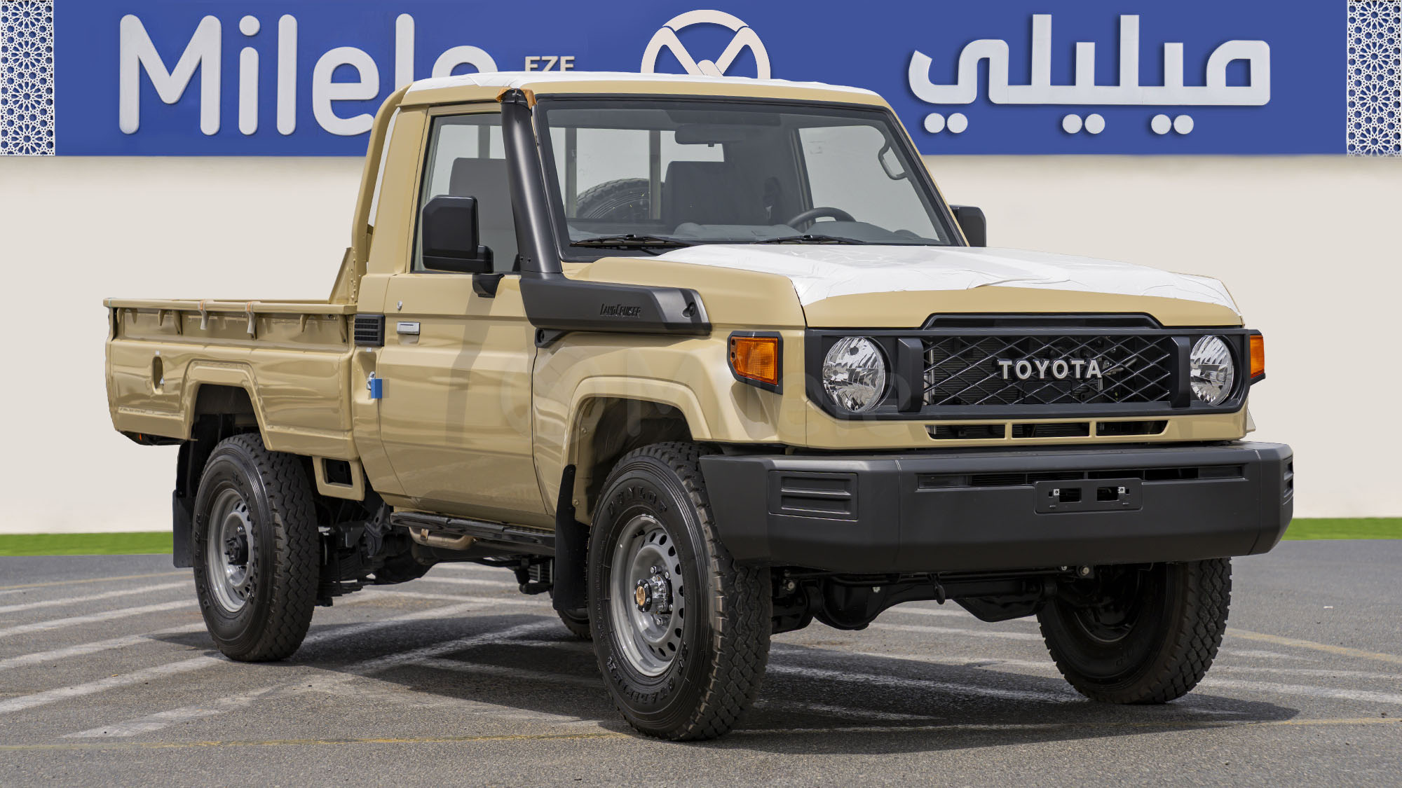 
(LHD) TOYOTA LC79SC 4.0P MT 4X4 MY2025 – BEIGE full									