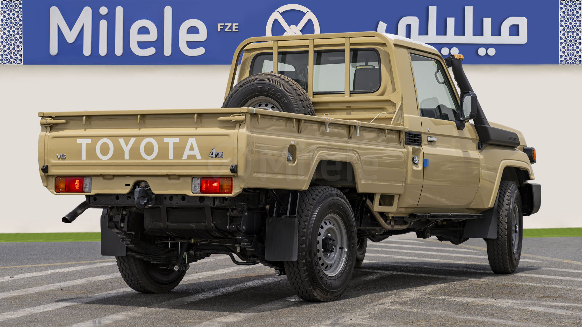 
(LHD) TOYOTA LC79SC 4.0P MT 4X4 MY2025 – BEIGE full									