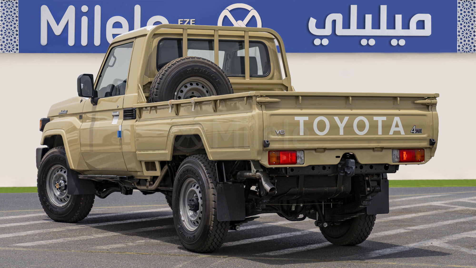 
(LHD) TOYOTA LC79SC 4.0P MT 4X4 MY2025 – BEIGE full									
