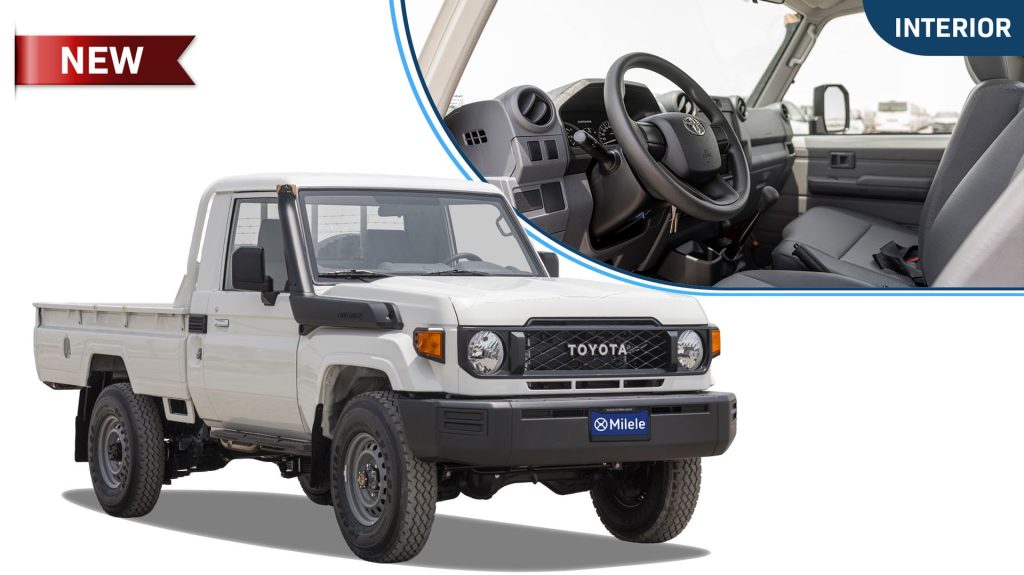 (LHD) TOYOTA LC79SC 4.0P MT 4X4 MY2025 – WHITE