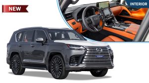 (LHD) LEXUS LX700 3.5PETROL MHEV AT 4X4 MY2026 – Grey