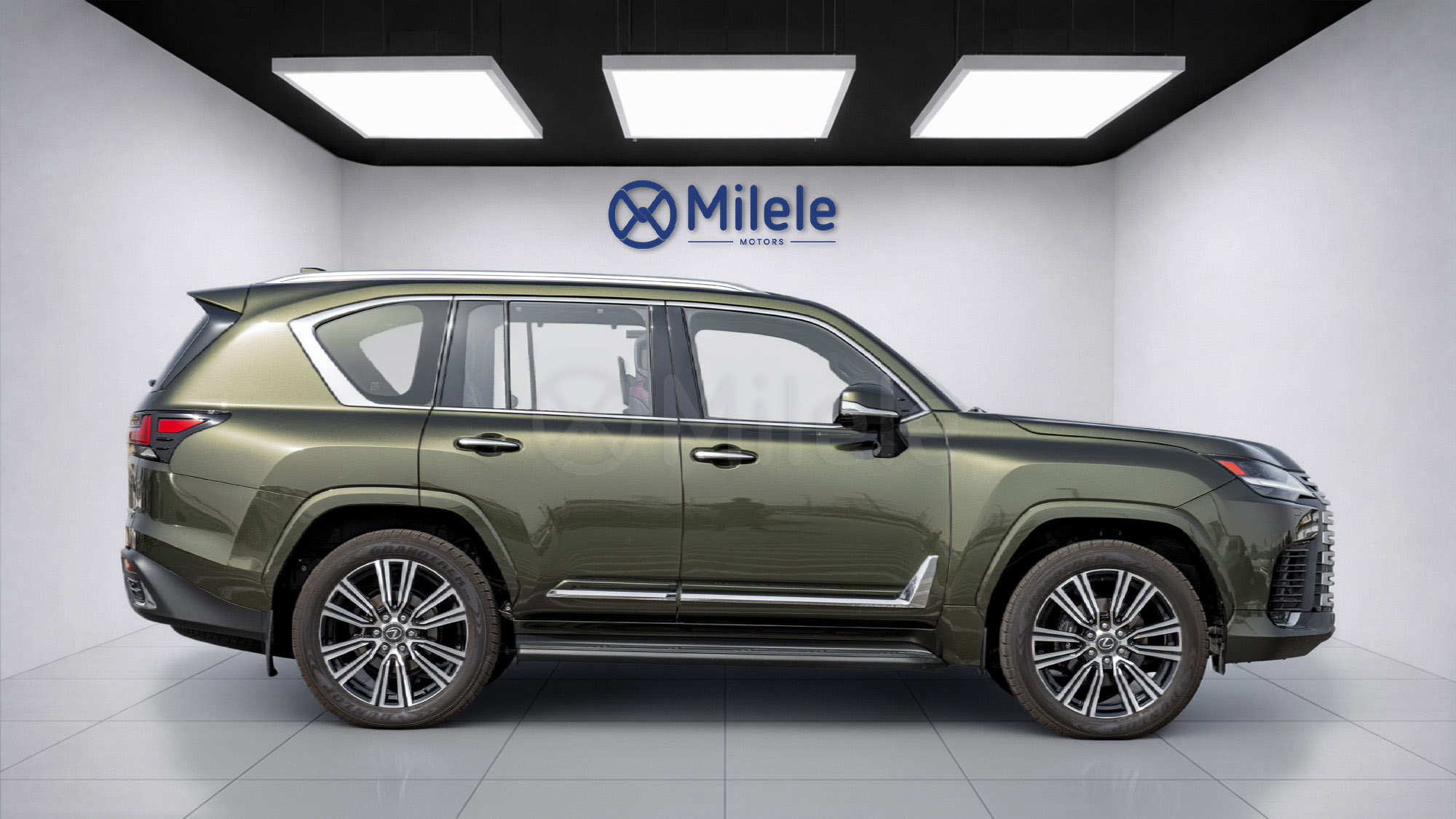 
(LHD) LEXUS LX700 SIGNATURE 3.5P HEV AT 4WD MY2025 – GREEN full									