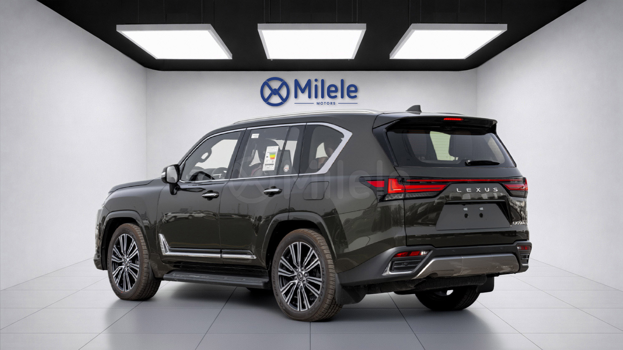 
(LHD) LEXUS LX700 SIGNATURE 3.5P HEV AT 4WD MY2025 – GREEN full									