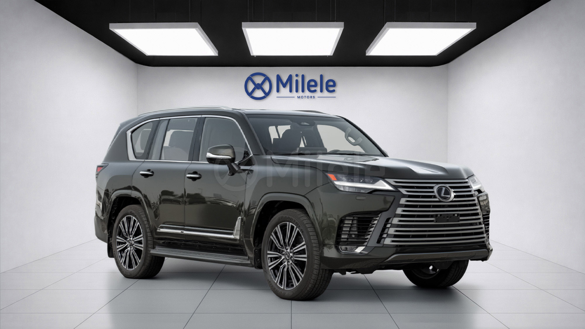 
(LHD) LEXUS LX700 SIGNATURE 3.5P HEV AT 4WD MY2025 – GREEN full									