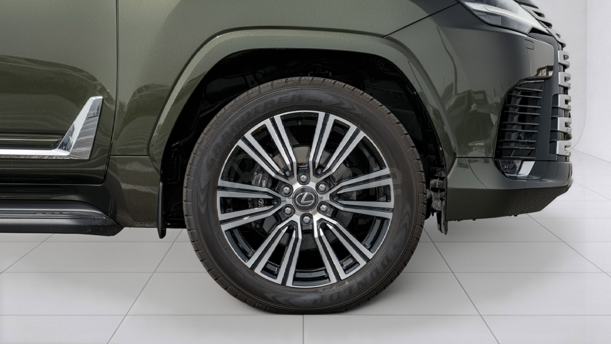 
(LHD) LEXUS LX700 SIGNATURE 3.5P HEV AT 4WD MY2025 – GREEN full									