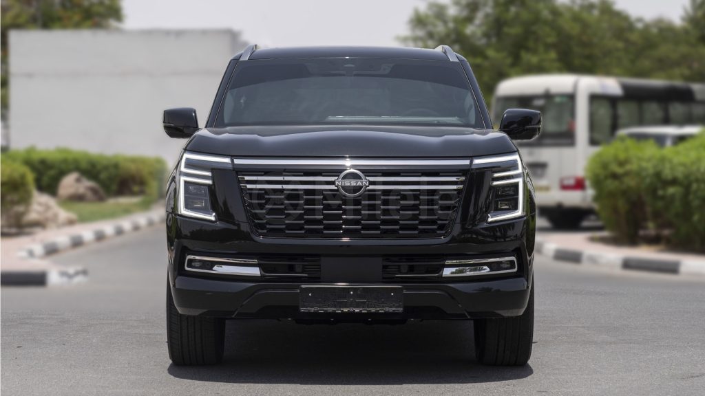 (LHD) NISSAN PATROL LE PLATINUM 3.5P AT MY2025 – BLACK