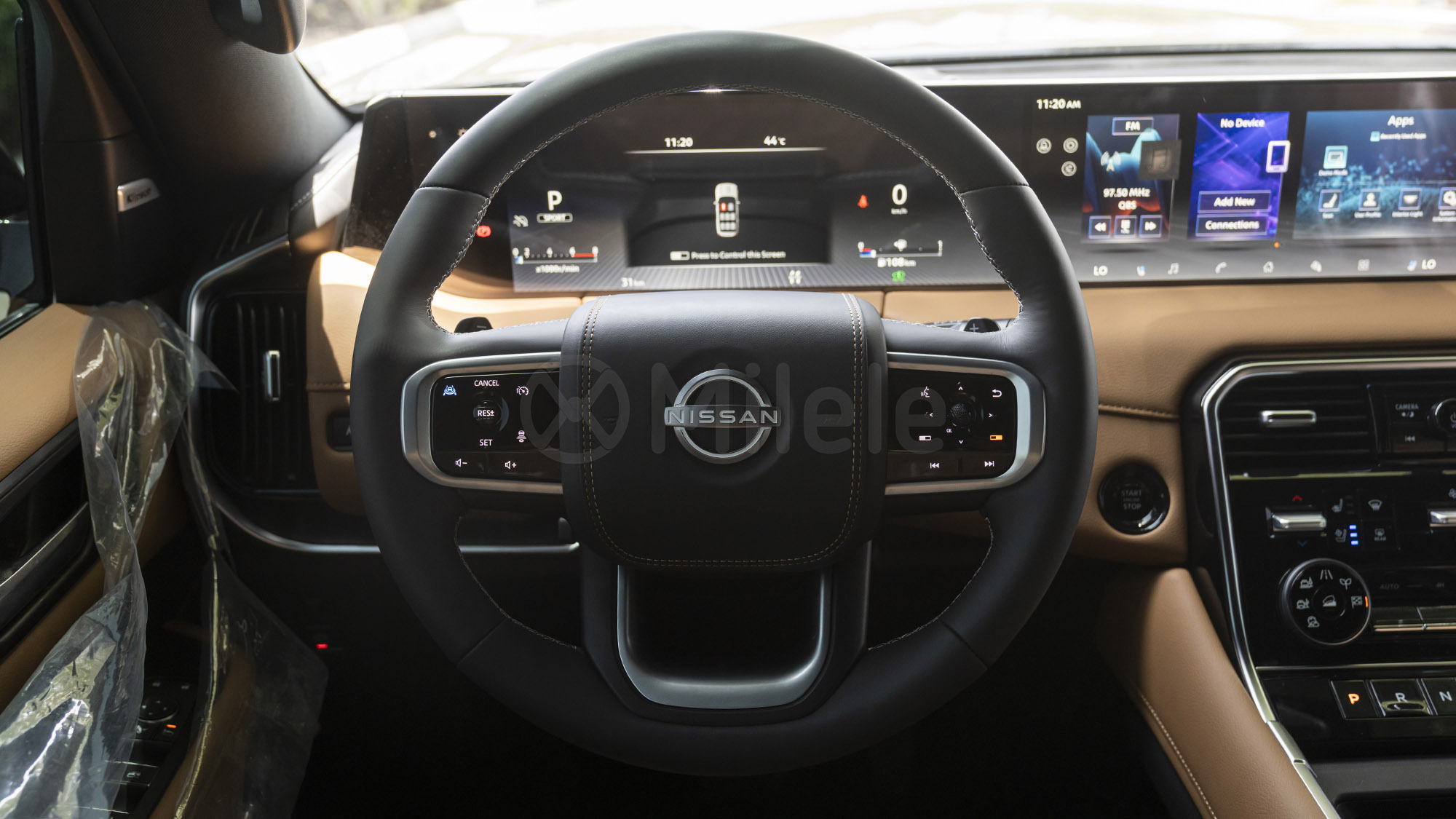 
								(LHD) NISSAN PATROL LE PLATINUM 3.5P AT MY2025 – BLACK full									