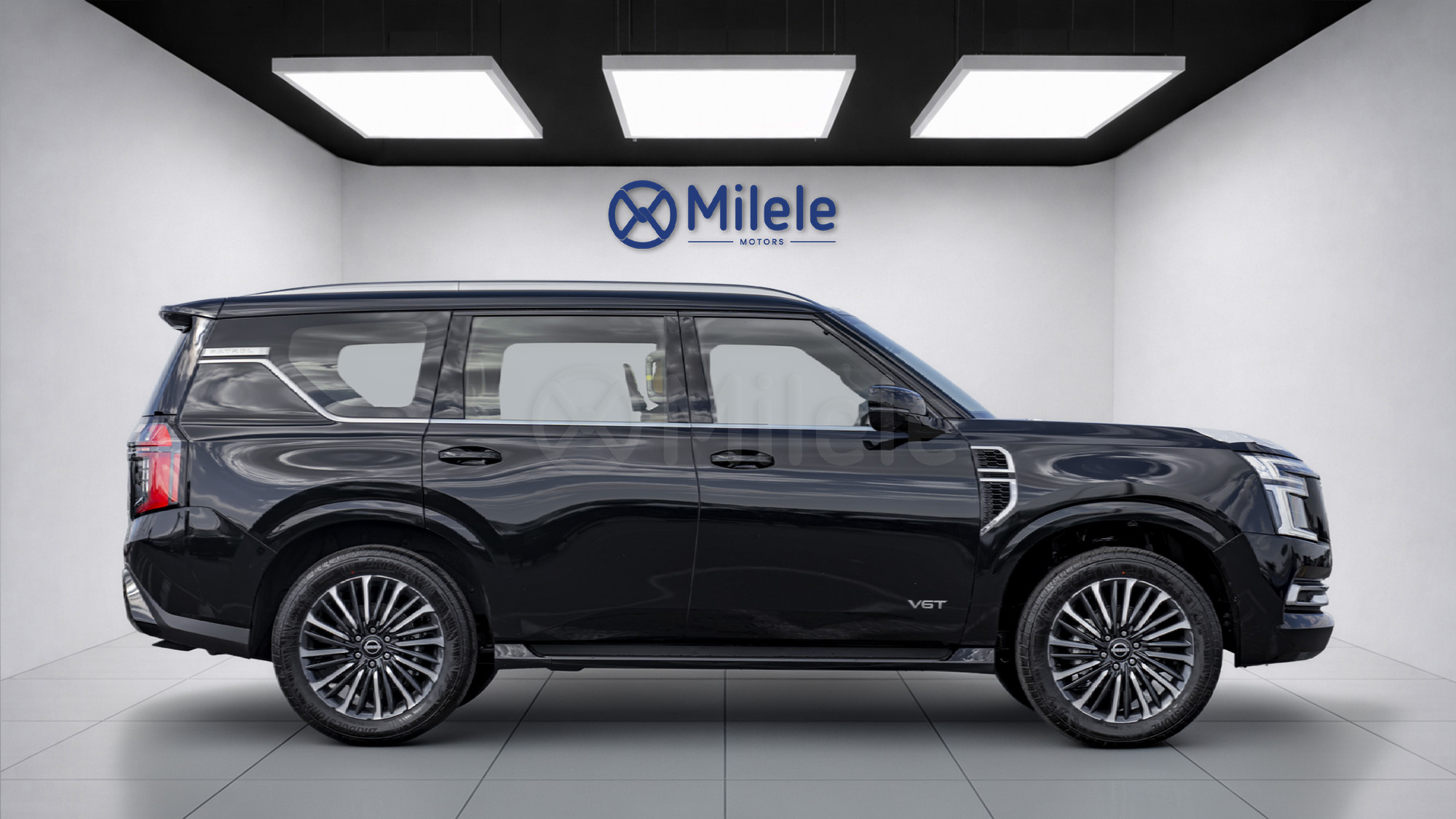
								(LHD) NISSAN PATROL LE PLATINUM 3.5P AT AWD MY2026 – Black full									