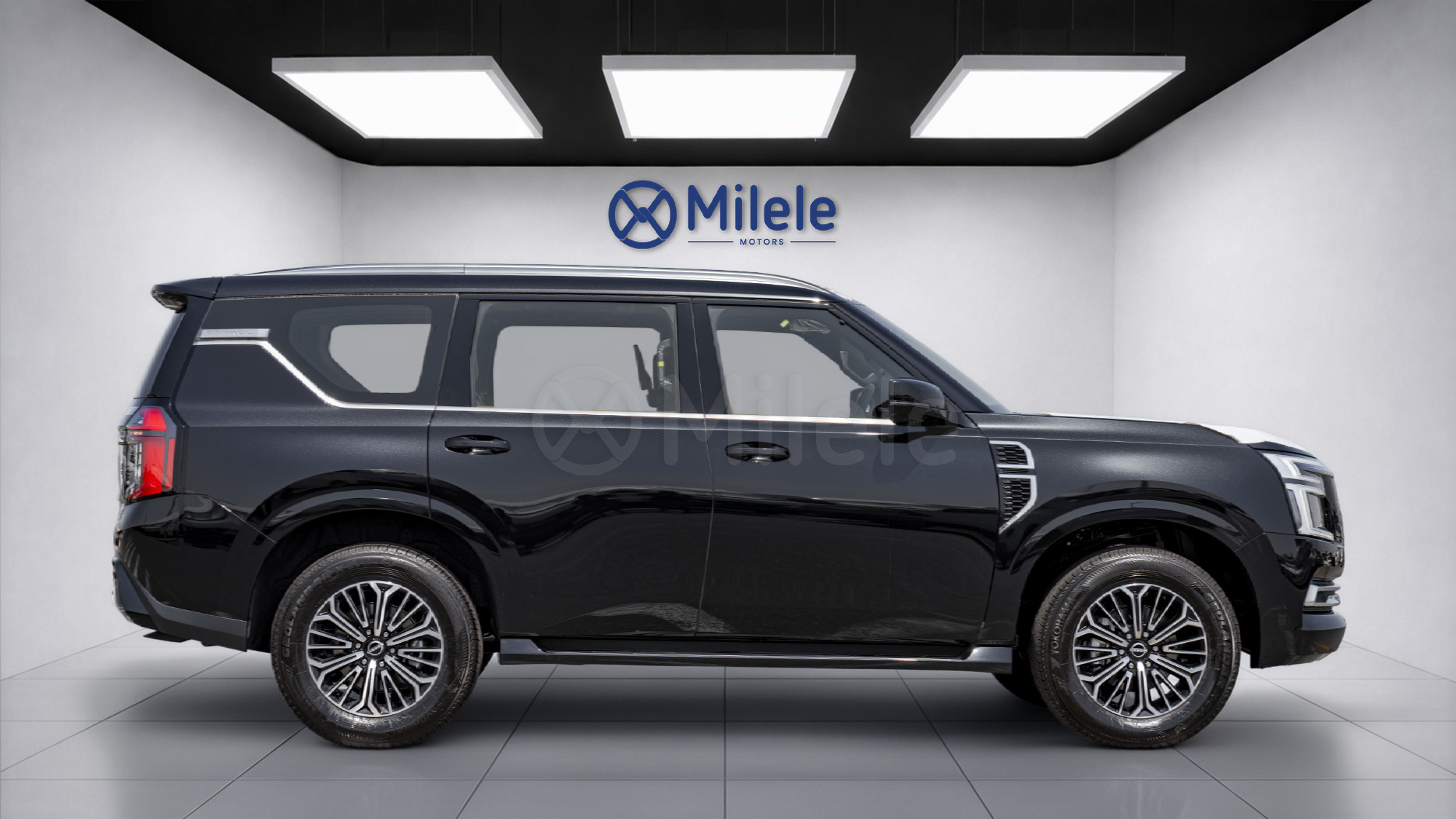 
(LHD) NISSAN PATROL SE PLATINUM CITY 3.8P AT 4X4 MY2026 – BLACK full									