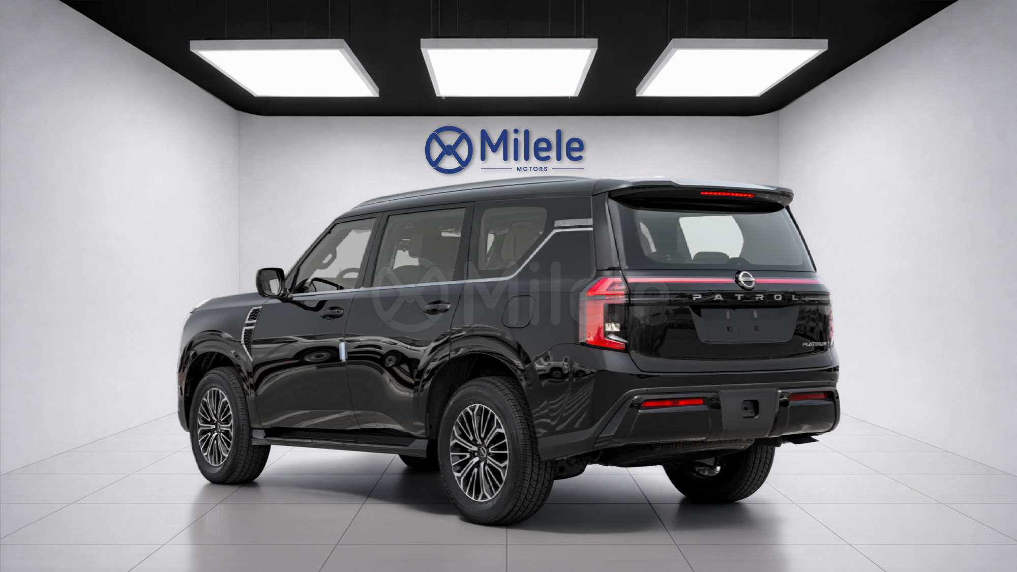 
(LHD) NISSAN PATROL SE PLATINUM CITY 3.8P AT 4X4 MY2026 – BLACK full									