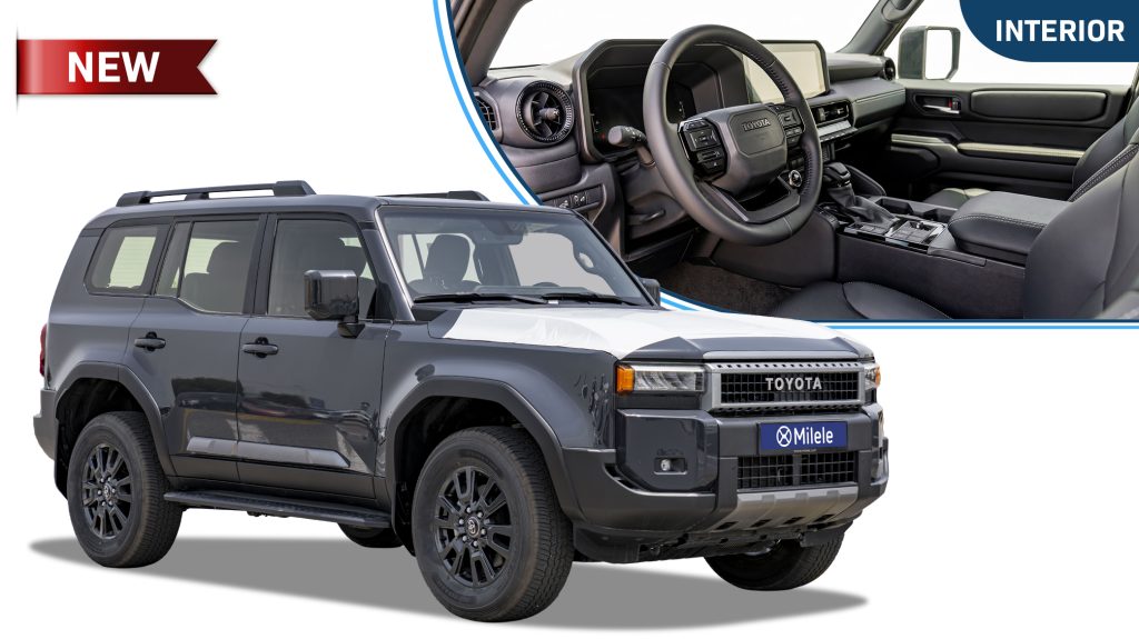 (LHD) TOYOTA PRADO ALR 2.4P AT 4WD MY2025 – GREY