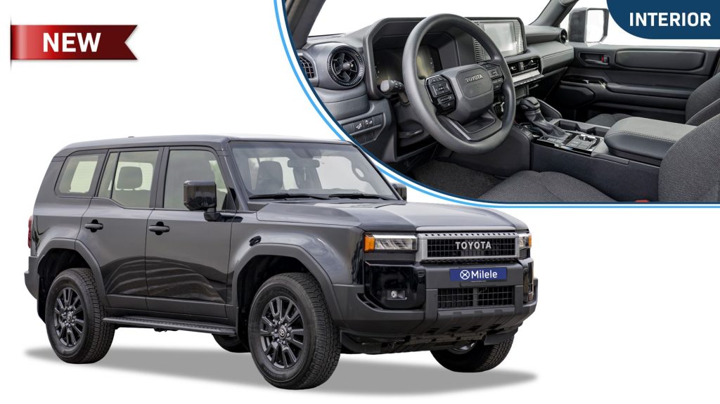 (LHD) TOYOTA PRADO TXL 2.4P AT 4X4 MY2025 – BLACK