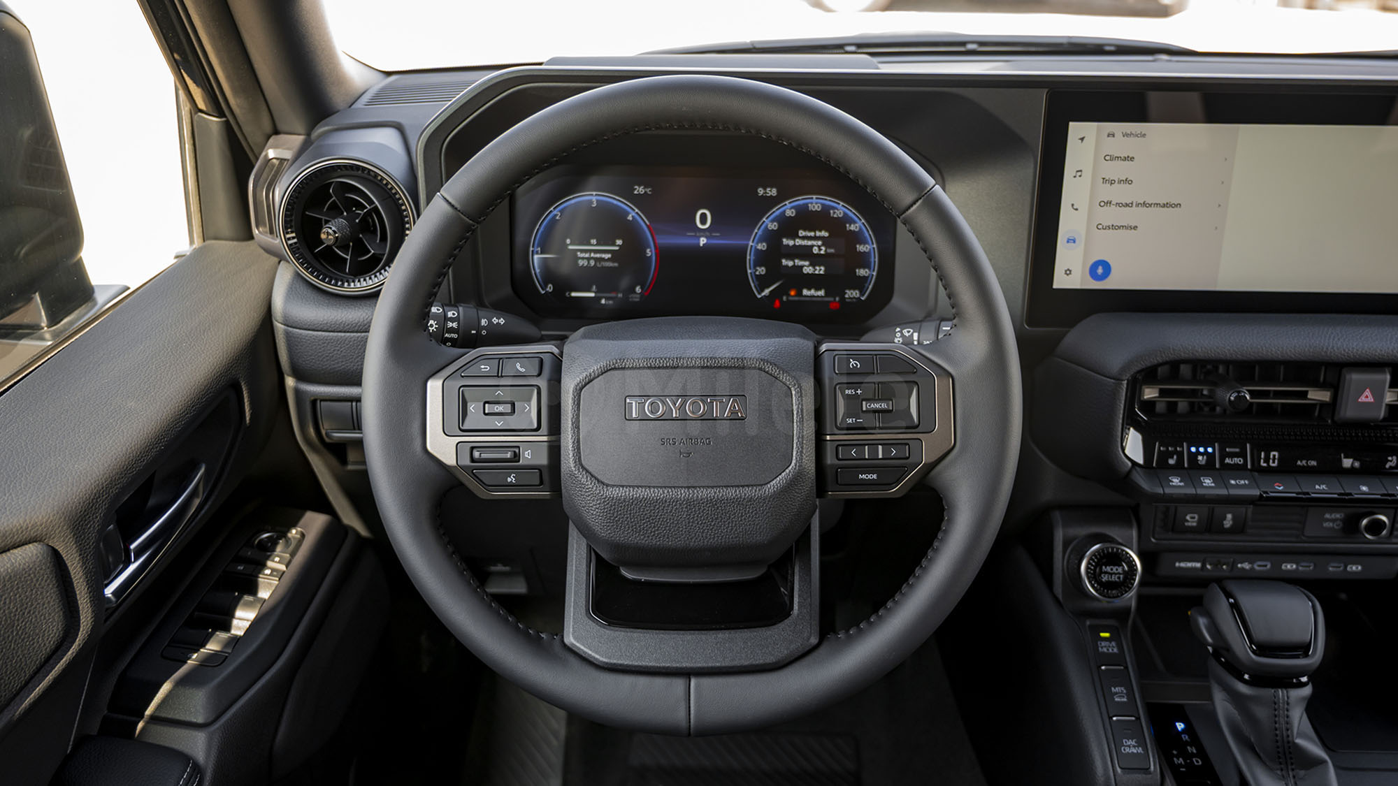 
								(LHD) TOYOTA PRADO 250 WX ADVENTURE 2.8D AT MY2026 – ATTITUDE BLACK full									