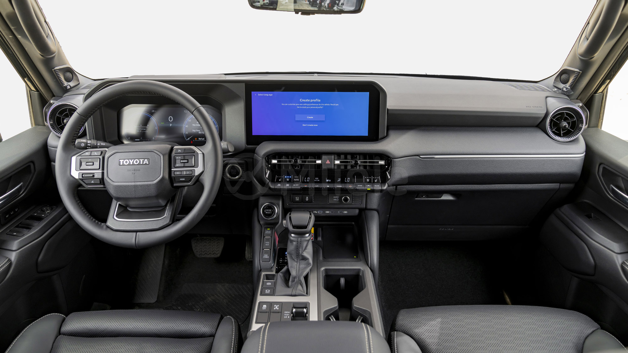 
(LHD) TOYOTA PRADO 250 VX PREMIUM 2.8D AT MY2026 – ATTITUDE BLACK full									