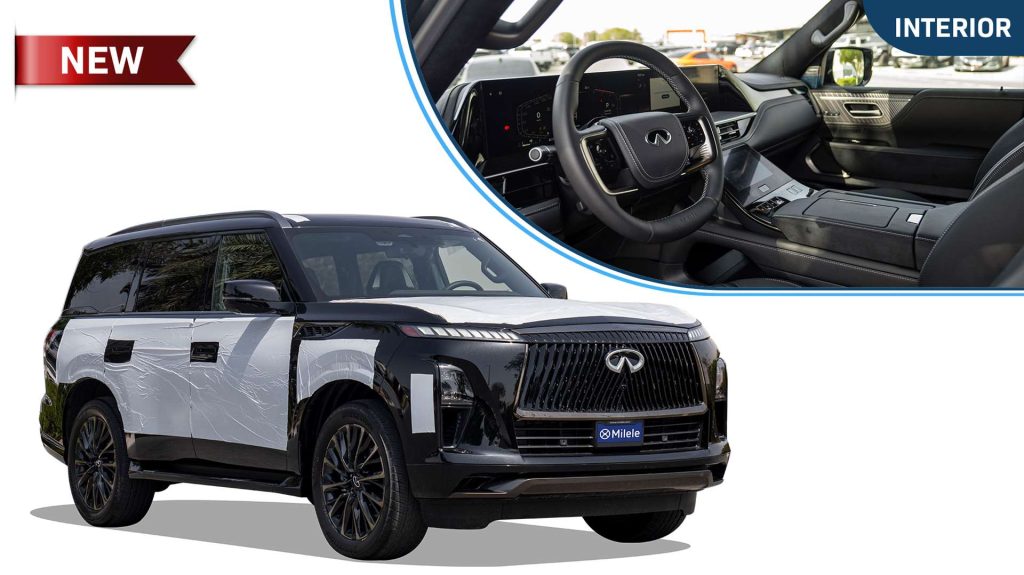 (LHD) INFINITI QX80 AUTOGRAPH 3.5P AT 4WD MY2025 – BLACK