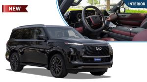 (LHD) INFINITI QX80 AUTOGRAPH 3.5P AT 4X4 MY2025 – BLACK