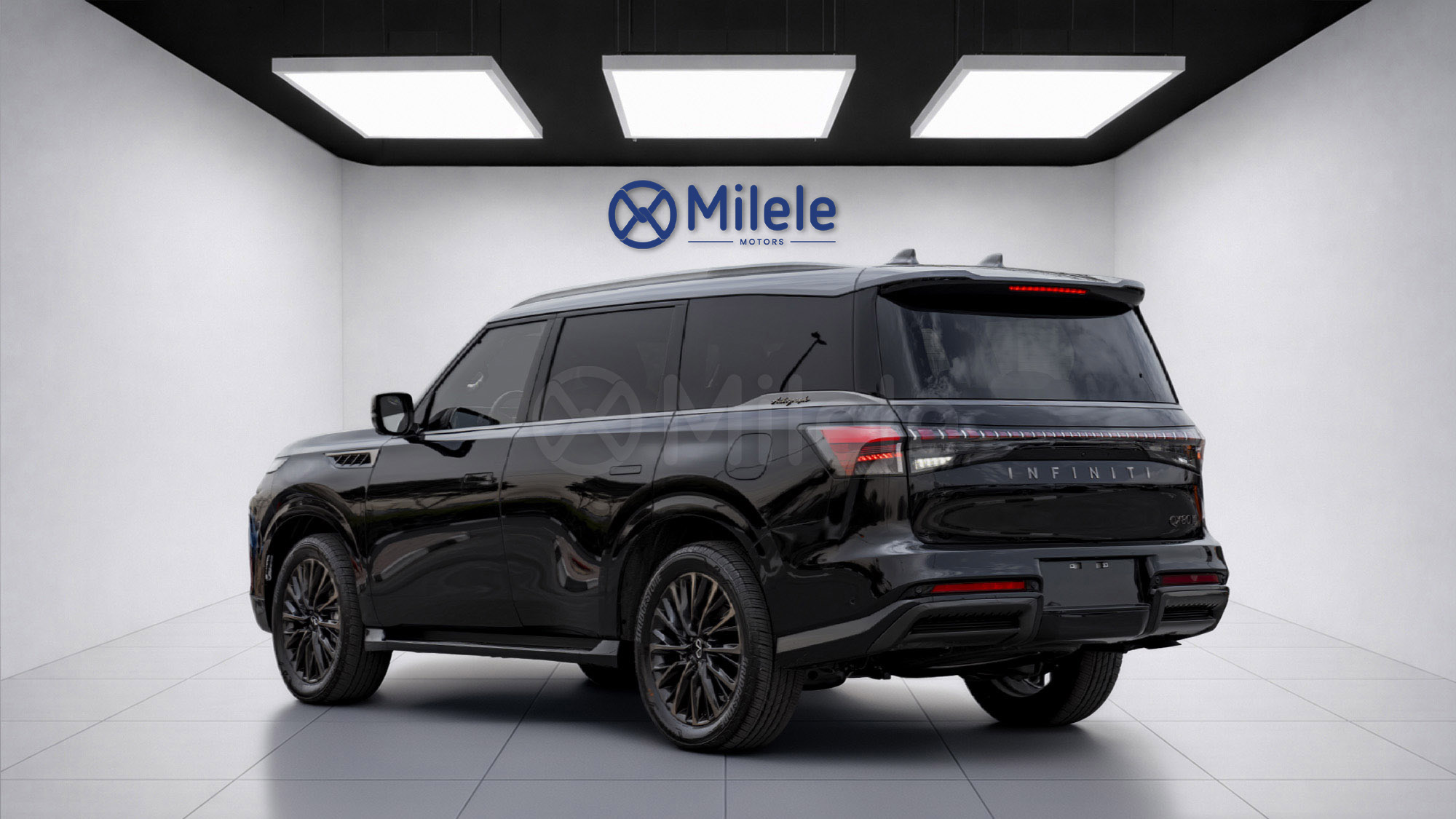
(LHD) INFINITI QX80 AUTOGRAPH 3.5P AT 4X4 P.WINDOW MY2026 – BLACK full									