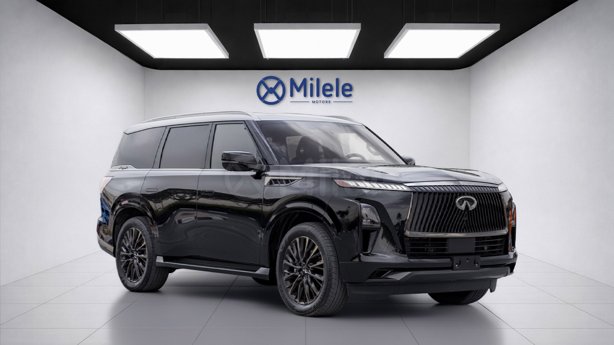 
(LHD) INFINITI QX80 AUTOGRAPH 3.5P AT 4X4 P.WINDOW MY2026 – BLACK full									