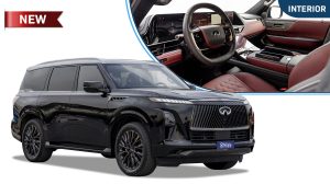 (LHD) INFINITI QX80 AUTOGRAPH 3.5P AT 4X4 P.WINDOW MY2026 – BLACK RED