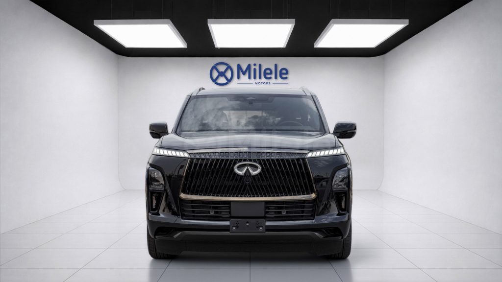 (LHD) INFINITI QX80 AUTOGRAPH 3.5P AT 4X4 P.WINDOW MY2026 – BLACK RED