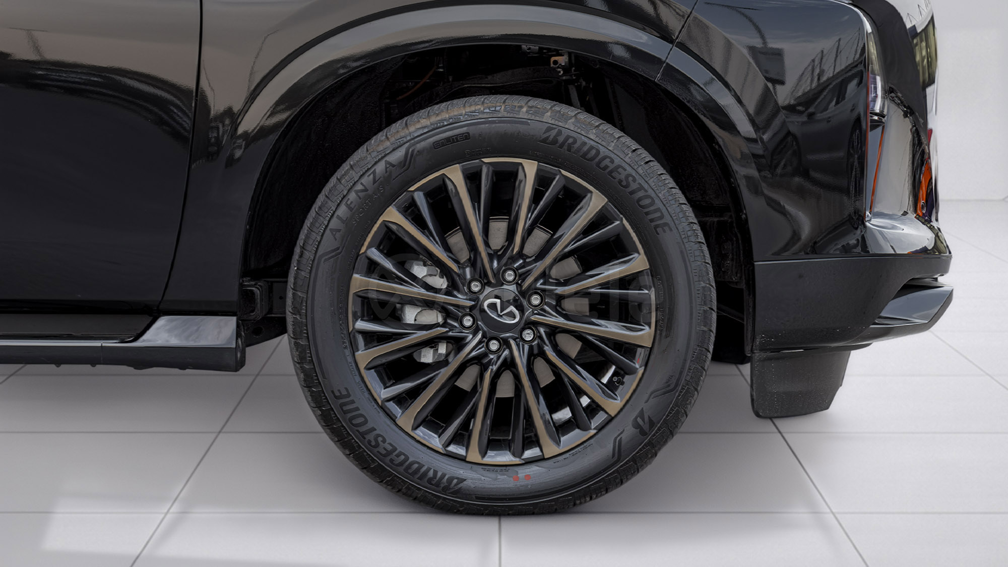 
(LHD) INFINITI QX80 AUTOGRAPH 3.5P AT 4X4 P.WINDOW MY2026 – BLACK RED full									