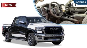 (LHD) DODGE RAM 1500 LARAMIE 3.0P AT 4WD MY2025 – BLACK