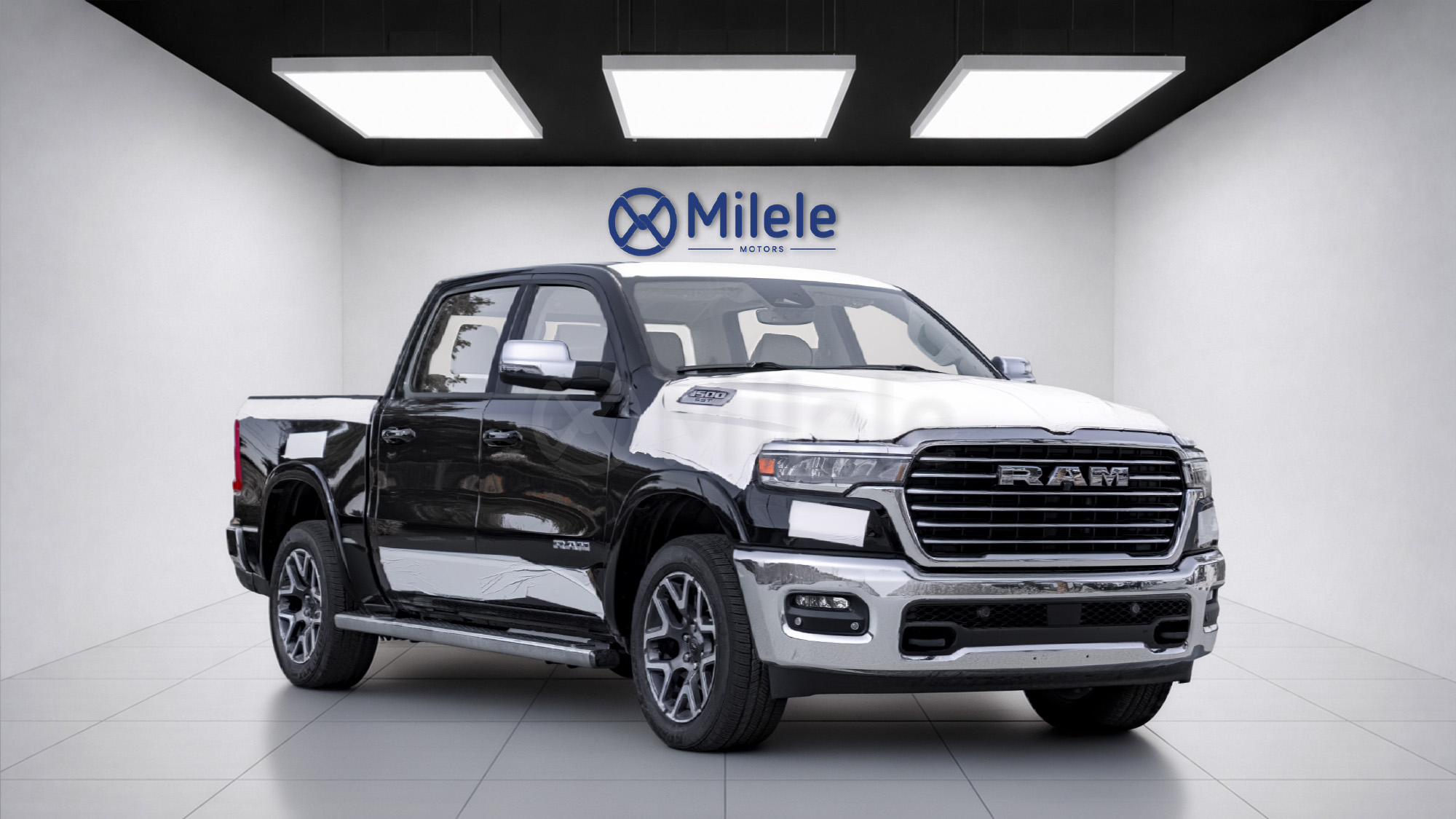 
(LHD) DODGE RAM 1500 LARAMIE 3.0P AT 4WD MY2025 – BLACK full									