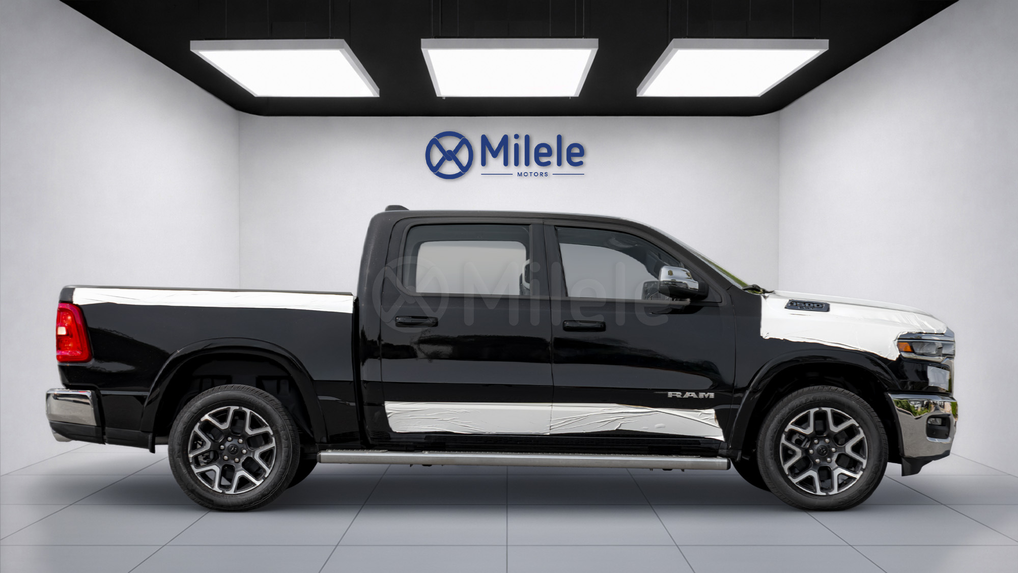
(LHD) DODGE RAM 1500 LARAMIE 3.0P AT 4WD MY2025 – BLACK full									