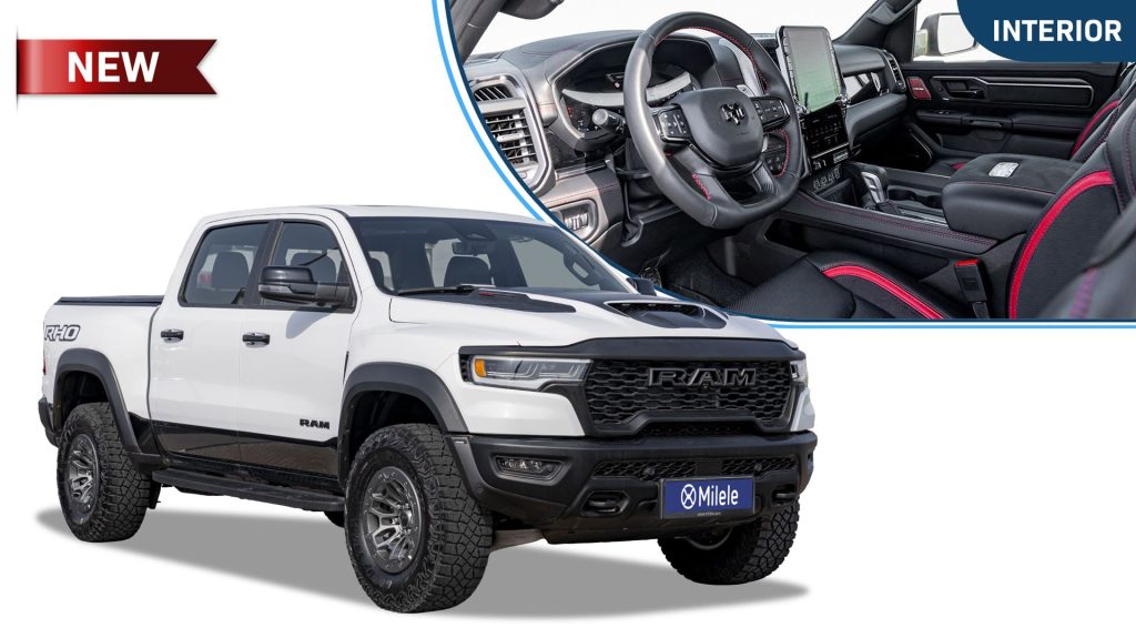 (LHD) Dodge RAM 1500 RHO 3.0P AT 4X4 MY2025 – WHITE