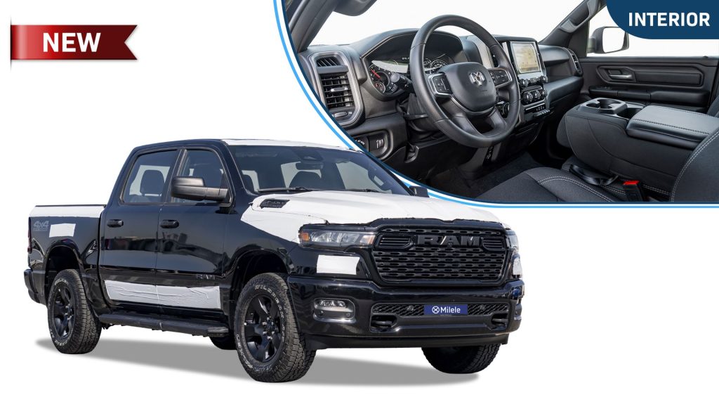 (LHD) DODGE RAM 1500 WARLOCK 3.0P AT 4X4 MY2025 – BLACK