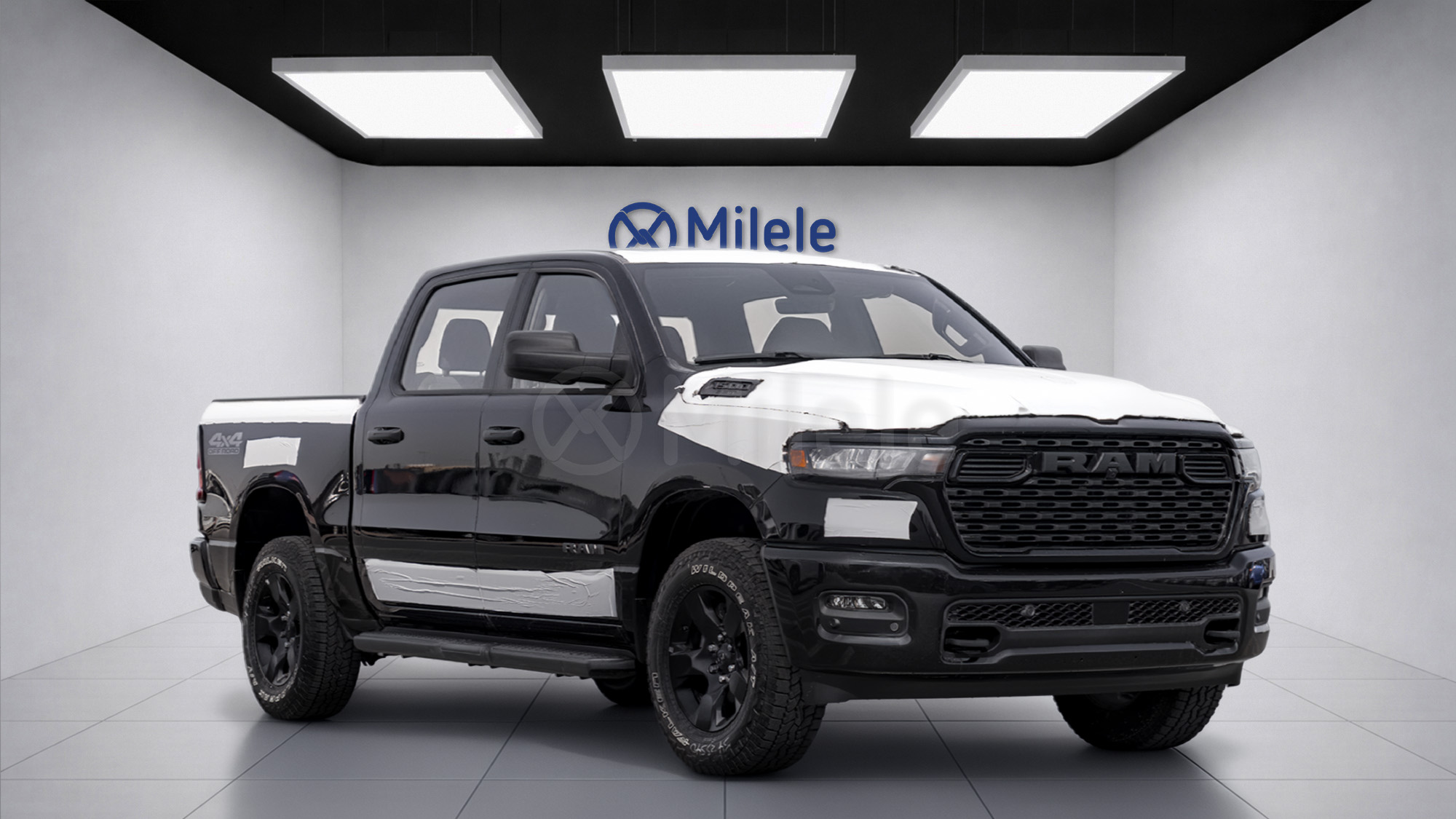 
								(LHD) DODGE RAM 1500 WARLOCK 3.0P AT 4X4 MY2025 – BLACK full									