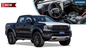 (LHD) FORD RANGER RAPTOR 3.0 P AT MY2025 – BLACK