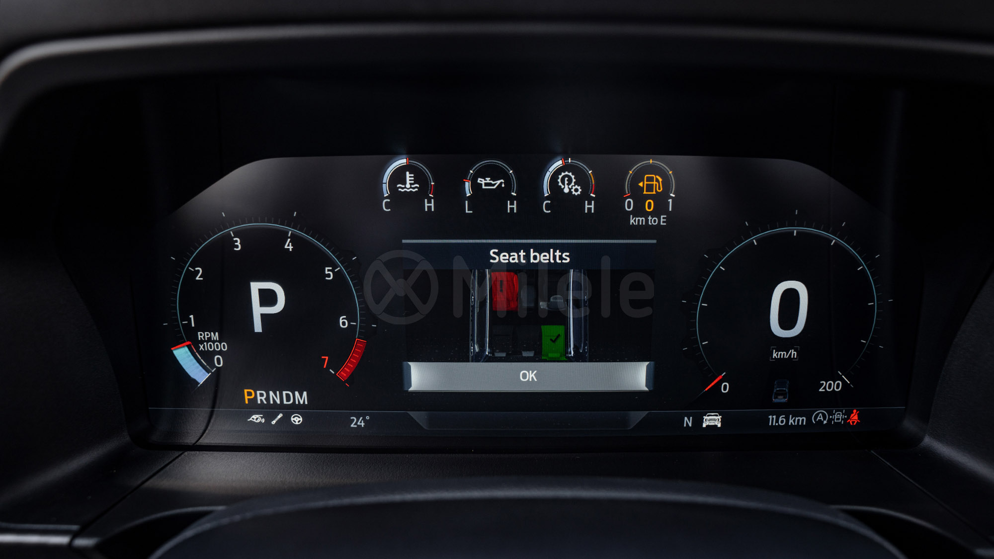 
								(LHD) FORD RANGER RAPTOR 3.0 P AT MY2025 – BLACK full									