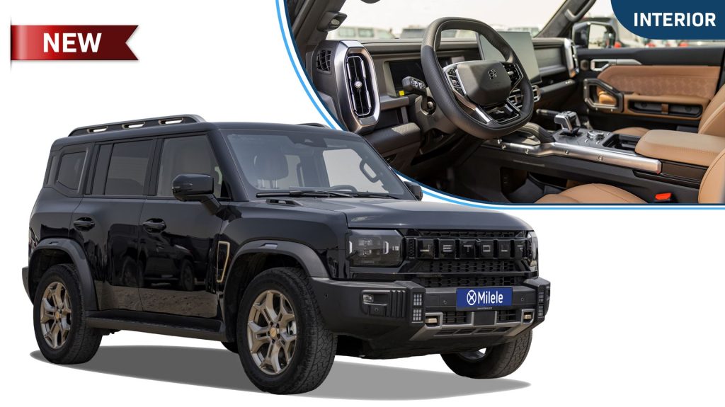 (LHD) JETOUR TRAVELER CONQUER+ 2.0P AT AWD MY2025 – BLACK