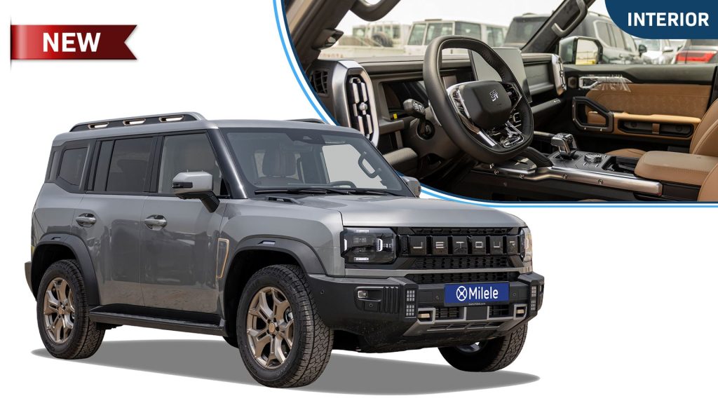 (LHD) JETOUR TRAVELER CONQUER+ 2.0P AT AWD MY2025 – SILVER