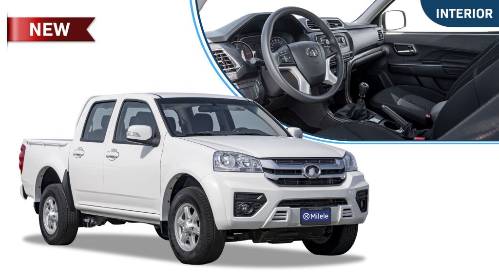 (LHD) GWM WINGLE 5 LUXURY 2.0D MT 4X4 MY2026 – White