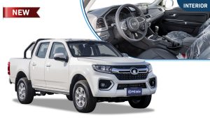 (LHD) GWM WINGLE 7 LUXURY 2.0D MT 4X4 MY2025 – WHITE