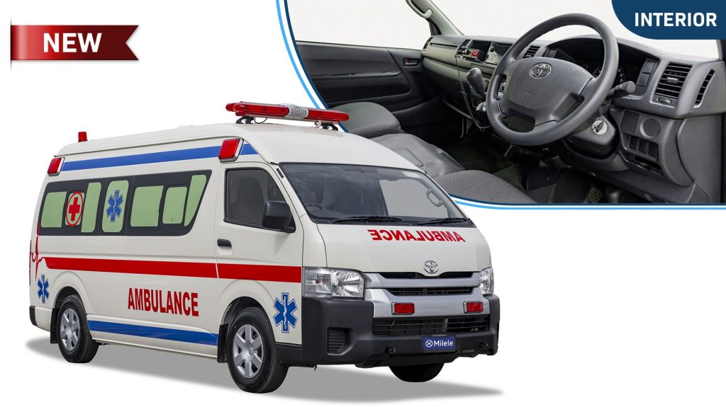 (RHD) TOYOTA HIACE HR AMBULANCE 2.5D MT MY2025 – WHITE