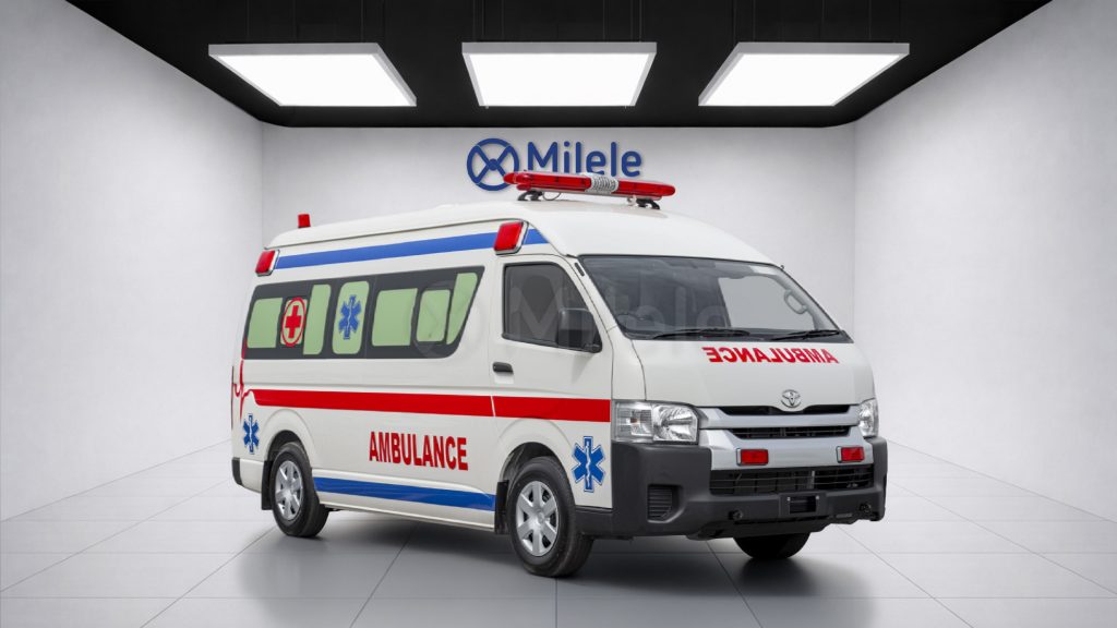 (RHD) TOYOTA HIACE HR AMBULANCE 2.5D MT MY2025 – WHITE