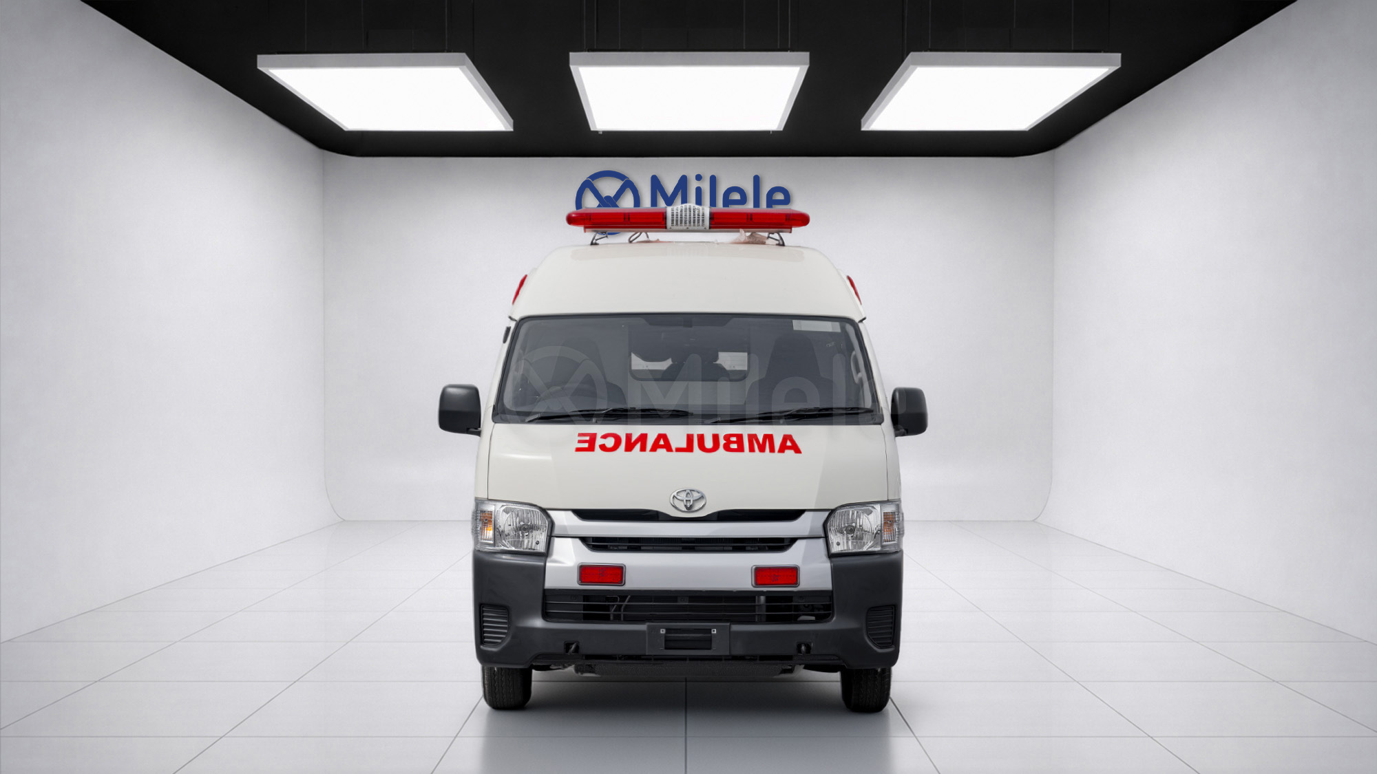 
(RHD) TOYOTA HIACE HR AMBULANCE 2.5D MT MY2025 – WHITE full									