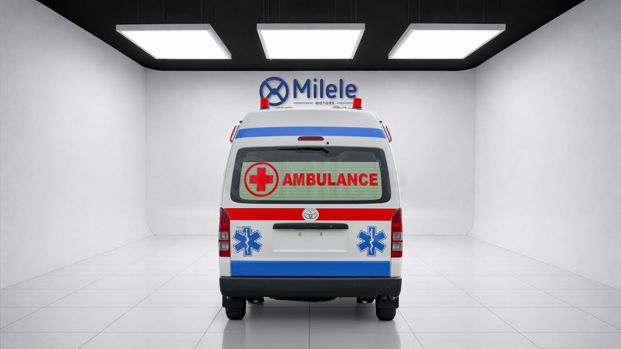 
(RHD) TOYOTA HIACE HR AMBULANCE 2.5D MT MY2025 – WHITE full									