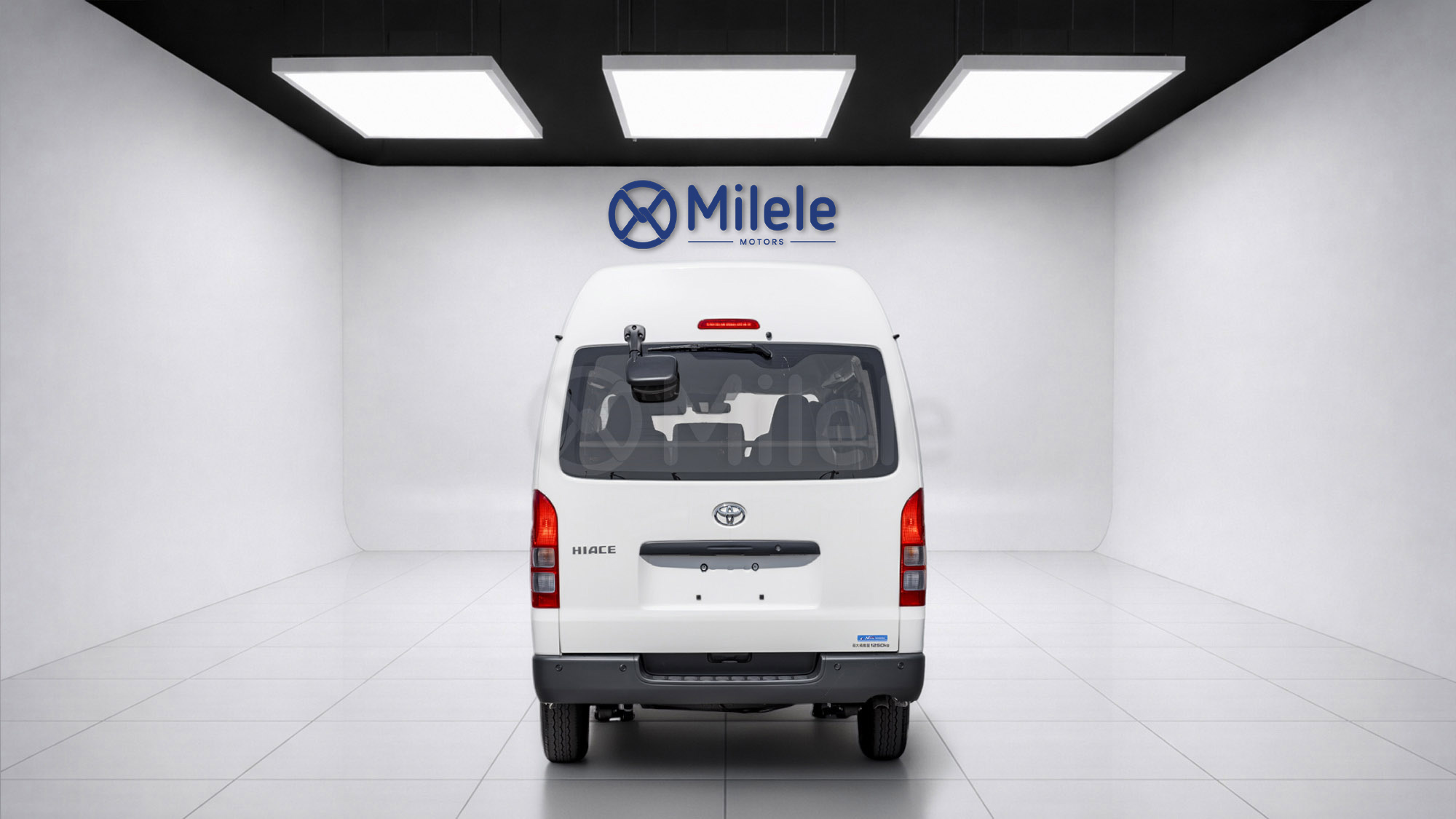
(RHD) Toyota HIACE VAN LONG DX 2.0P AT MY2025 – WHITE full									