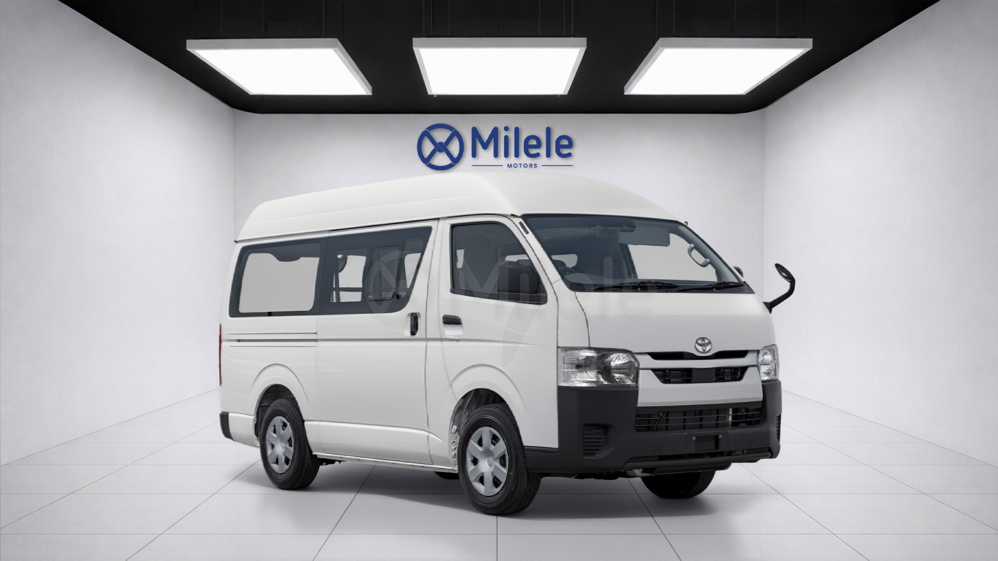 
(RHD) Toyota HIACE VAN LONG DX 2.0P AT MY2025 – WHITE full									